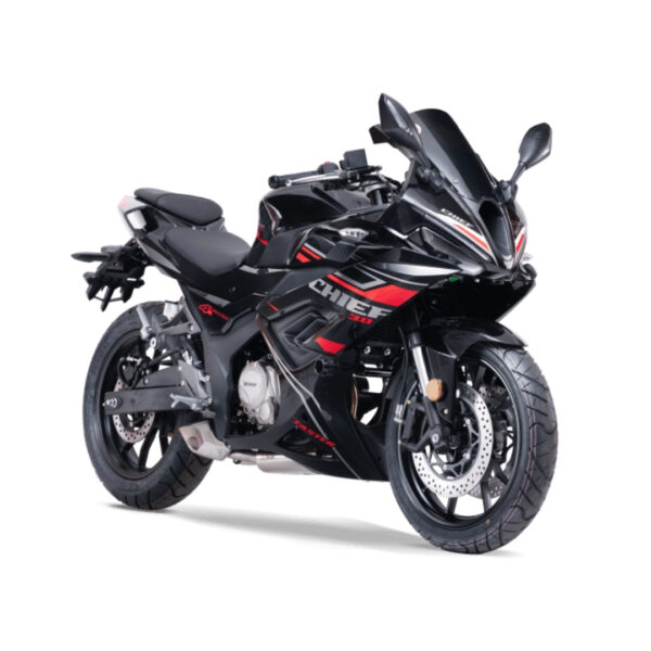MOTOCICLETA SHINERAY CHIEF 300CC NEGRO