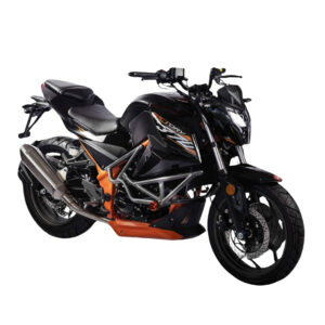 MOTOCICLETA FACTORY BIKE FK370 NAKED ANARANJADO