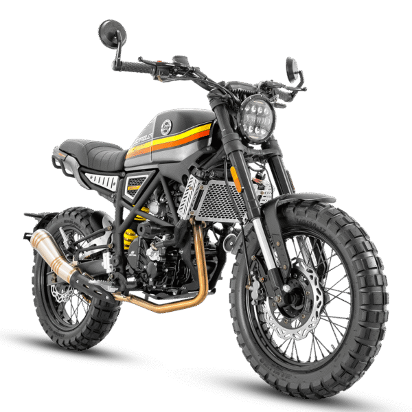 MOTOCICLETA DAYTONA DY300 SCRAMBLER NEGRO AÑO 2025