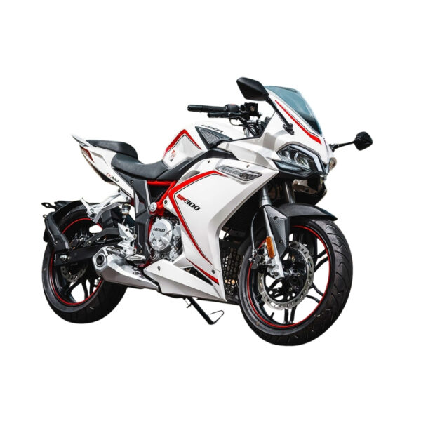 MOTOCICLETA LONCIN LX300-GS BLANCO