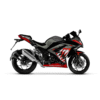 MOTOCICLETA FACTORY BIKE NINJA F370 ROJO AÑO 2025