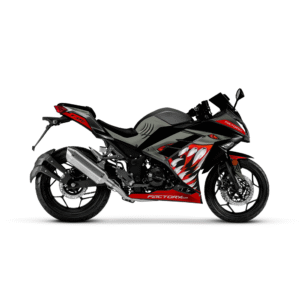 MOTOCICLETA FACTORY BIKE NINJA F370 ROJO AÑO 2025