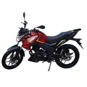 MOTOCICLETA ZONGSHEN ZS150-46 BATLLO 3 COLOR ROJO AÑO 2024
