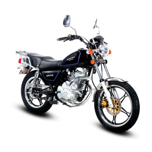 MOTOCICLETA ZONGSHEN ZS150 GN COLOR NEGRO AÑO 2024