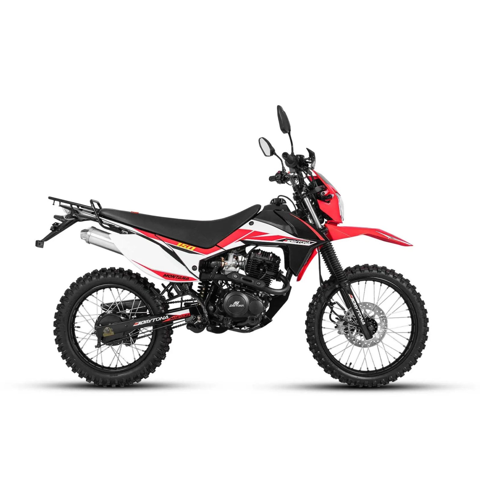 MOTOCICLETA DAYTONA DY250 MONTANA B/I NEGRO O ROJO