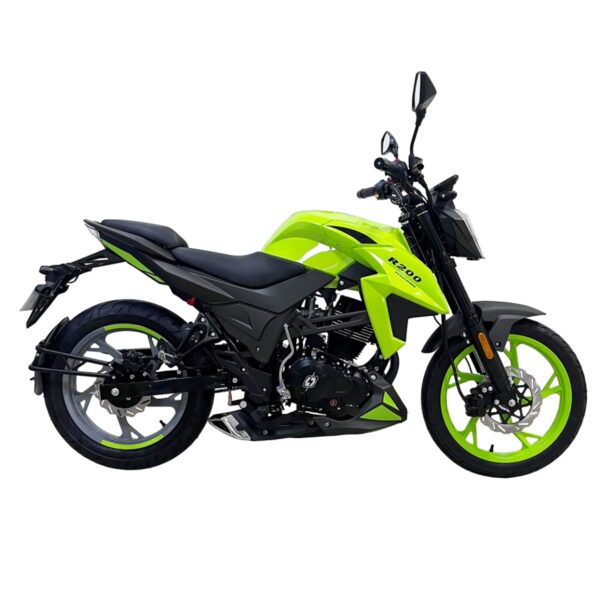 MOTOCICLETA THUNDER R200 M2 VERDE/NEGRO AÑO 2026