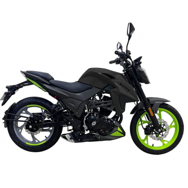 MOTOCICLETA THUNDER R200 M2 PLOMO/NEGRO AÑO 2026