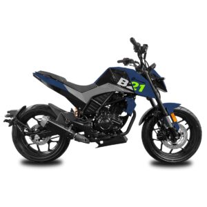MOTOCICLETA THUNDER B21 M2 PLOMO/NEGRO AÑO 2025