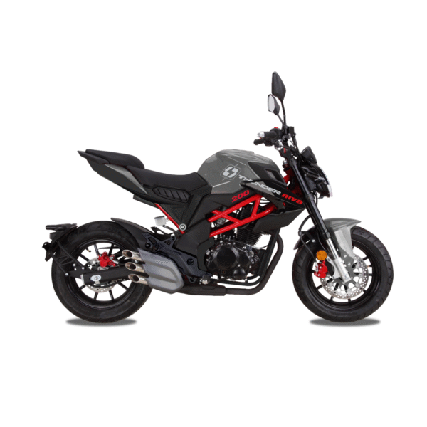 MOTOCICLETA THUNDER MVA200 NEGRO