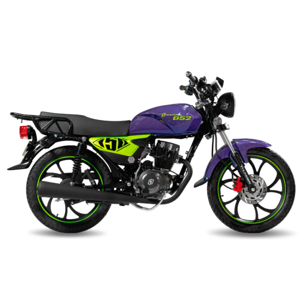 MOTOCICLETA THUNDER B52 MORADO/VERDE