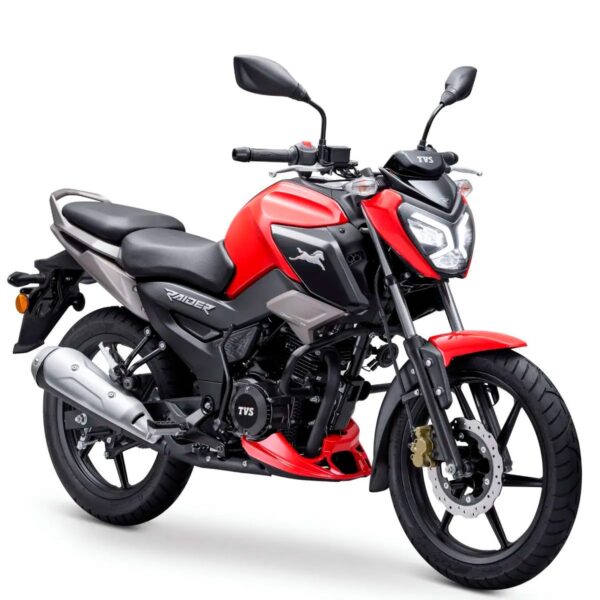 MOTOCICLETA TVS RAIDER 125CC ROJO