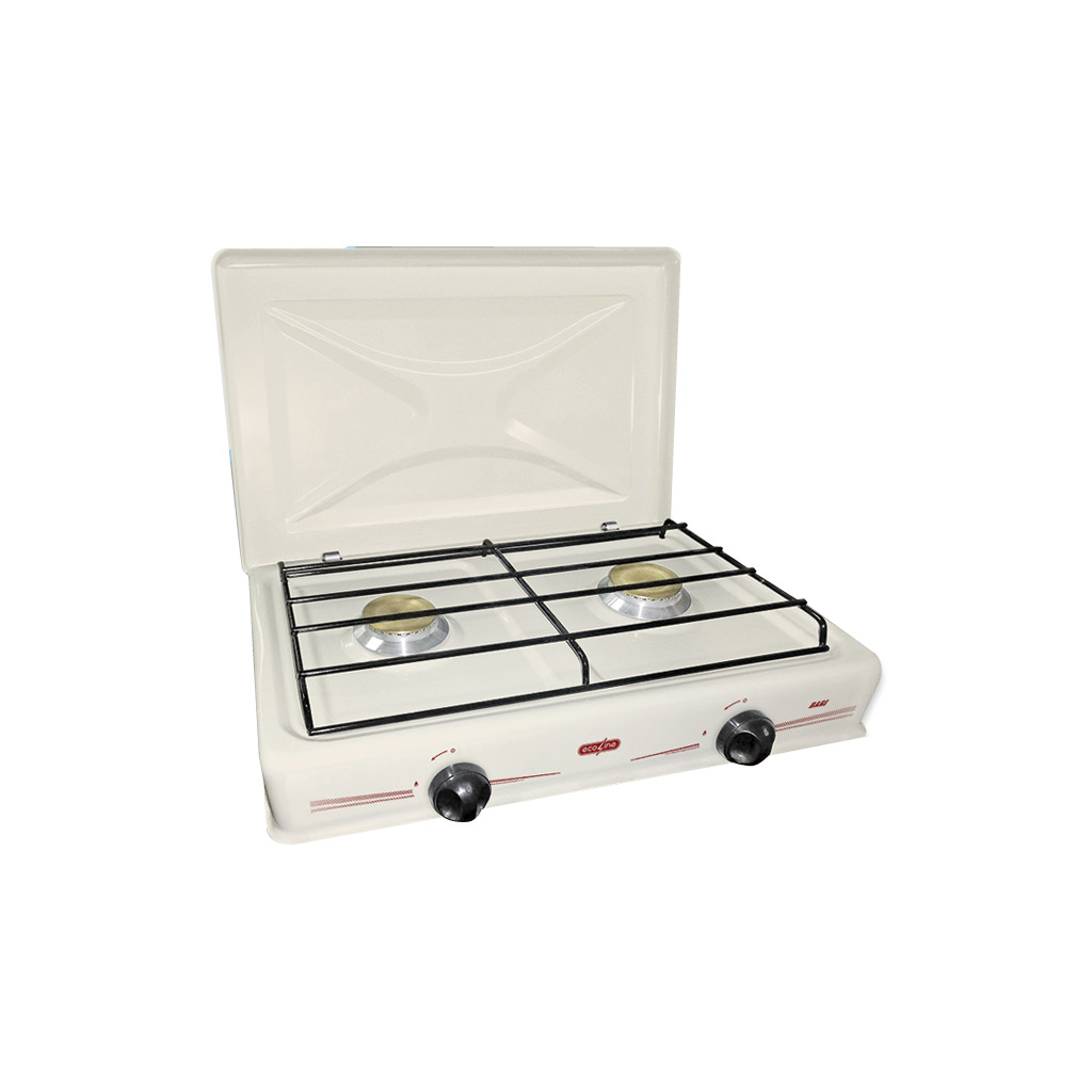 COCINA ECOLINE BARI 2Q C/T SILVER