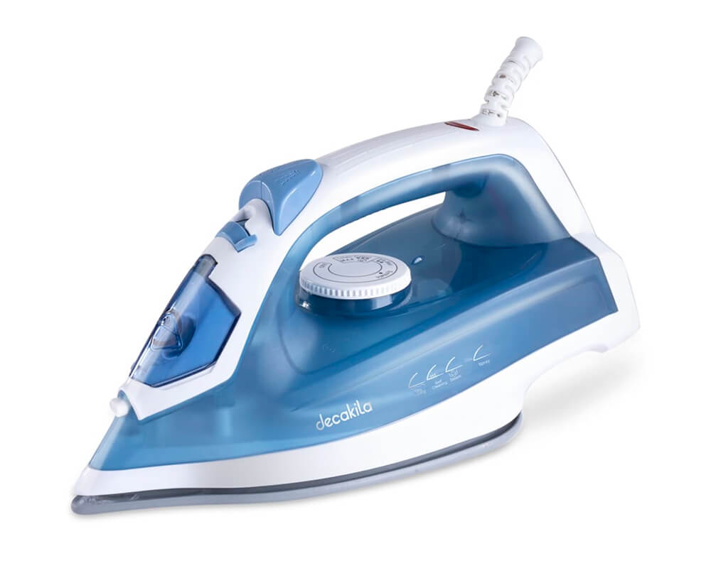 PLANCHA ELECT. SIST.VAPOR PLACA REVEST. CERAMICA DECAKILA TANQUE 220ML 1100 W120V 5060HZ