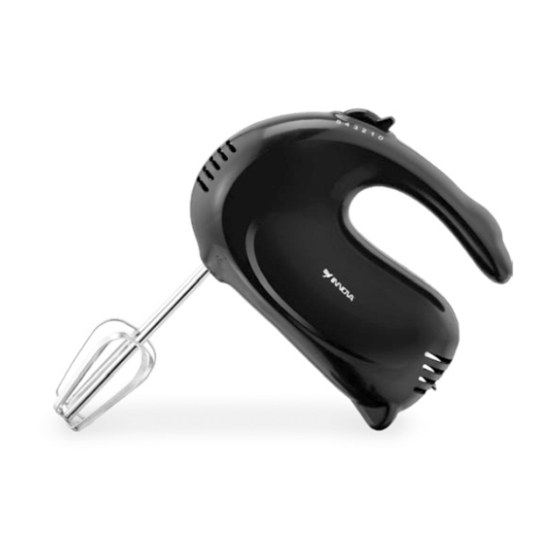 BATIDORA INNOVA DE MANO INOX.-NEGRO - 6 VELOCIDADES
