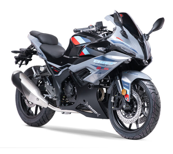 MOTOCICLETA SHINERAY NIN CHIEF II PRO 250 PLOMO