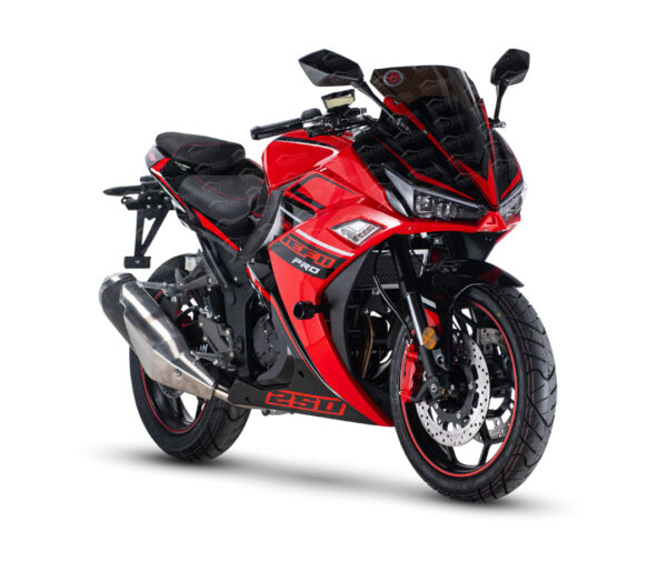 MOTOCICLETA SHINERAY CHIEFF II 250CC ROJO AÑO 2025