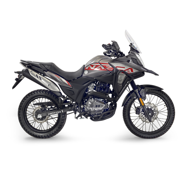MOTOCICLETA MOTOR 1 NAZCA 250 PLOMO AÑO 2025